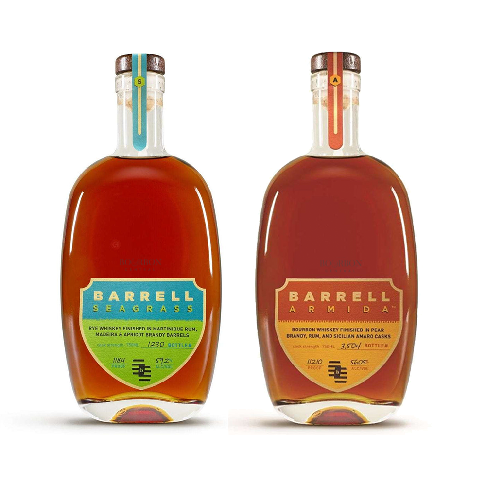 Barrell craft spirits seagrass & armida whiskey bundle