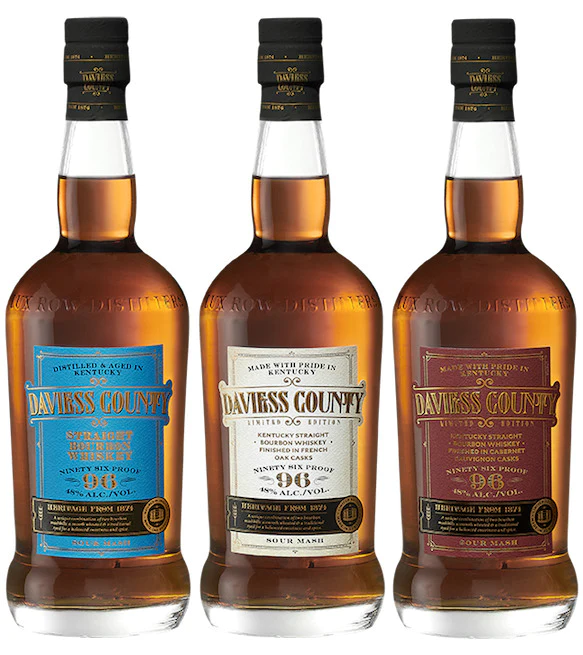 Daviess County Bourbon Whiskey | 3-Pack Tasting Bundle | Holiday Set