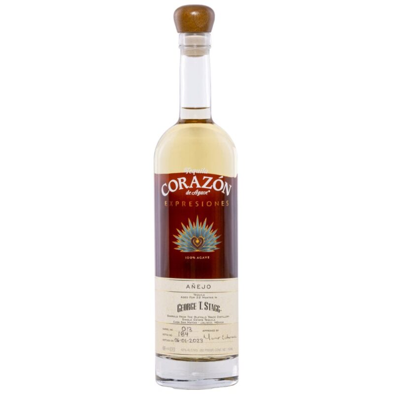 Corazon George T. Stagg Expresiones Añejo Tequila 2023 Release