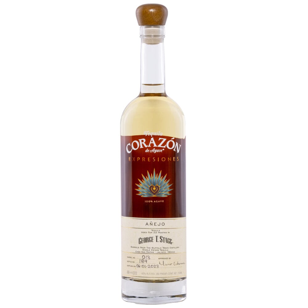 Corazon George T. Stagg Expresiones Añejo Tequila 2023 Release