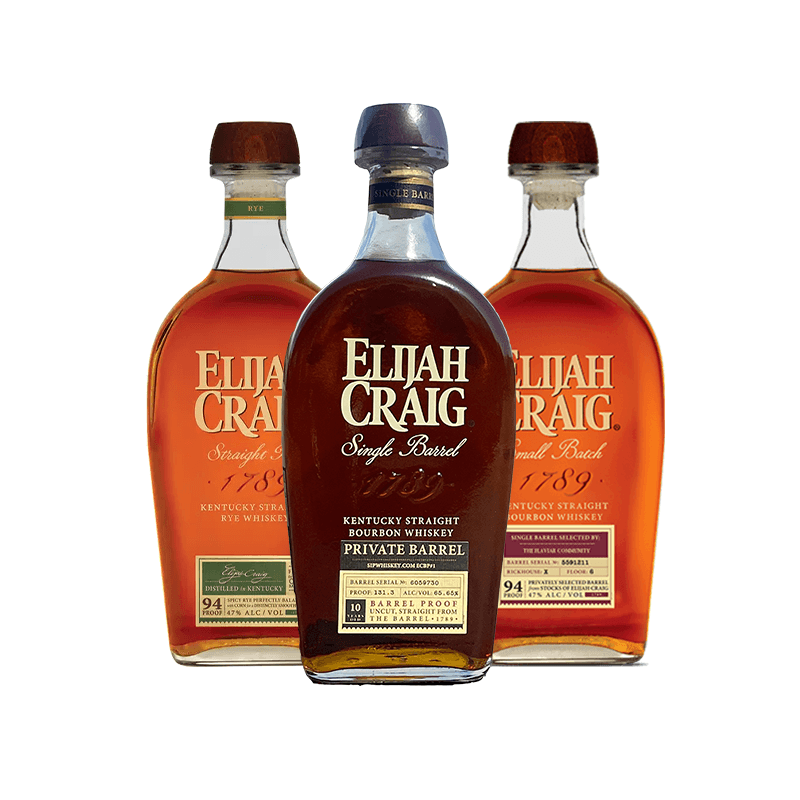 Elijah Craig Barrel Proof Private Select Bundle