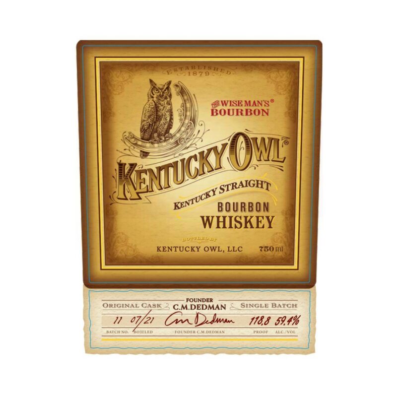 Kentucky Owl Bourbon Batch 11 118.8 PF