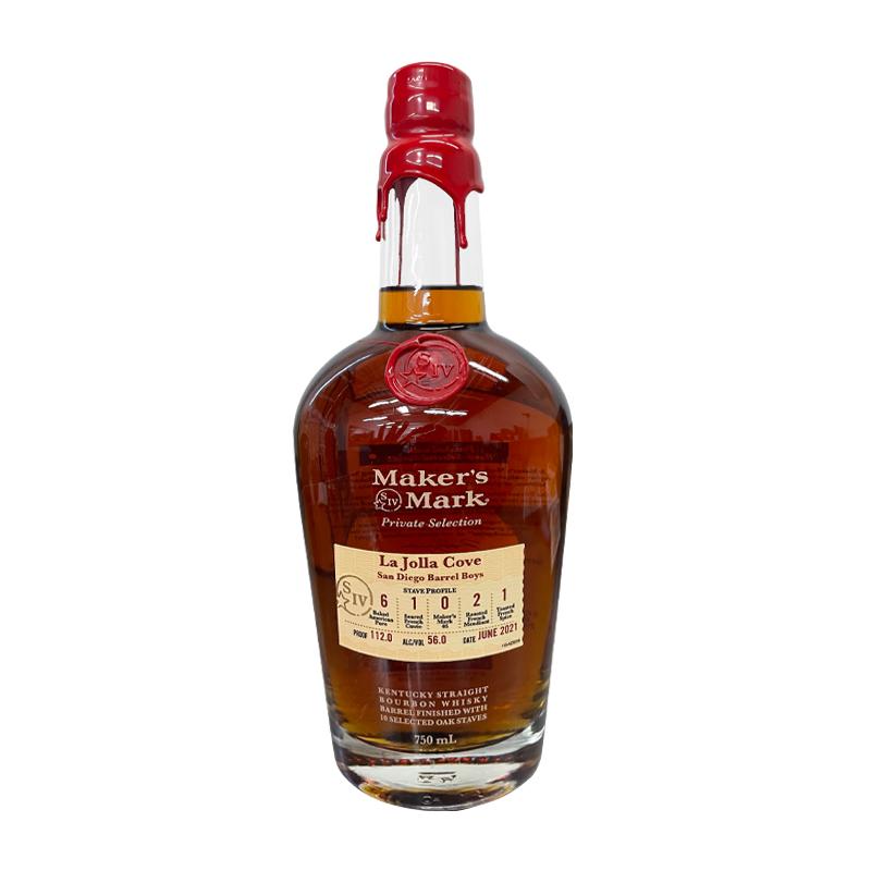 Maker's Mark SDBB "La Jolla Cove" Barrel Pick
