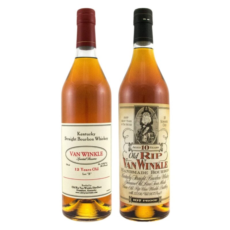 Pappy Van Winkle's 10 Year & 12 Year Lot B Bundle
