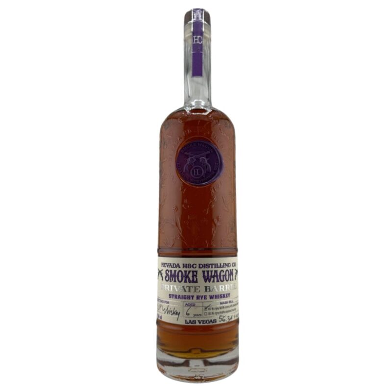 Smoke Wagon Private Barrel Straight Rye Whiskey Selected by Sip Whiskey