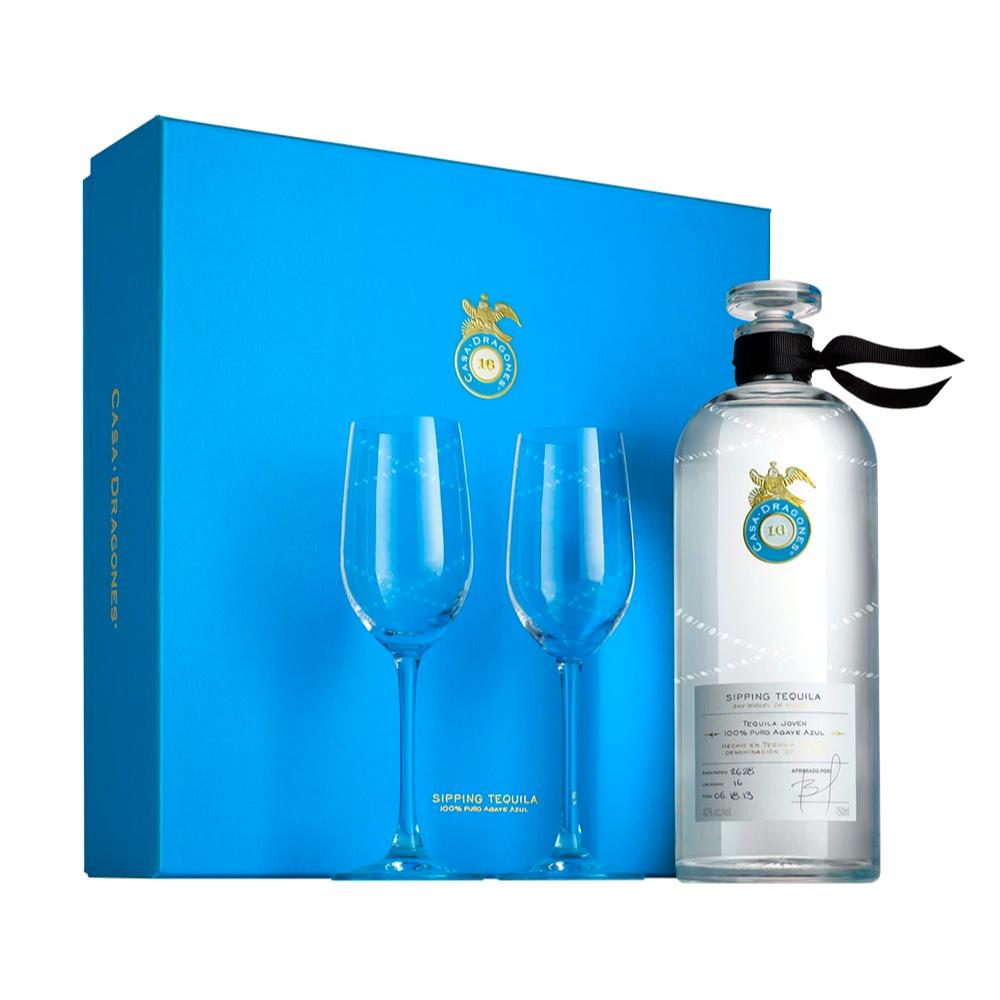 Tequila Casa Dragones Joven Gift Set