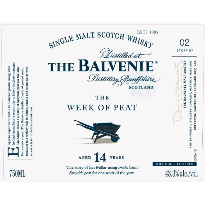 The Balvenie The Week Of Peat 14 Year Old - Image 3