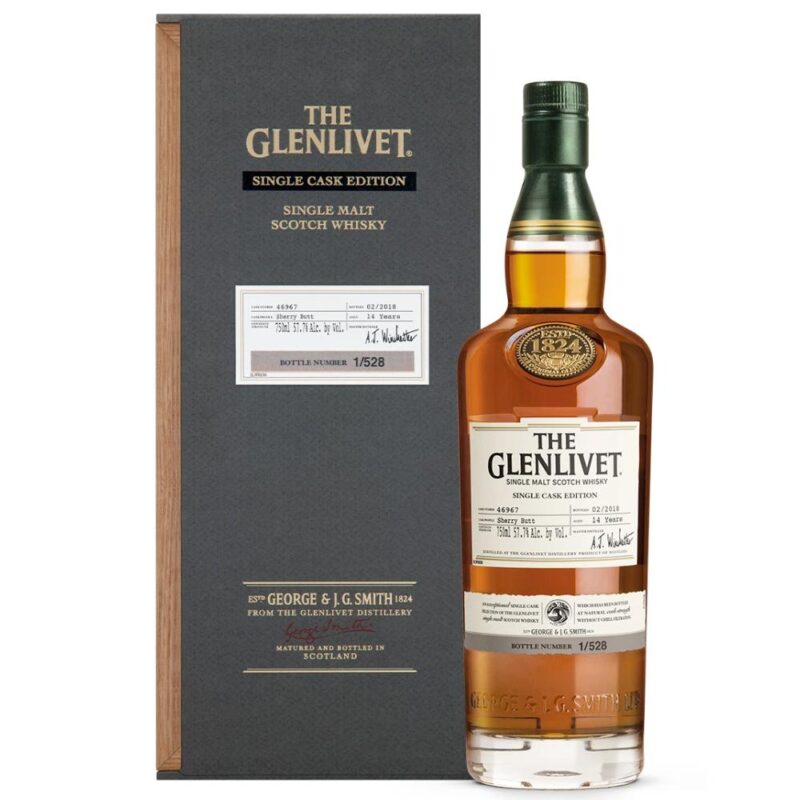 The Glenlivet Single Cask Edition 2nd Fill Sherry Butt #46967
