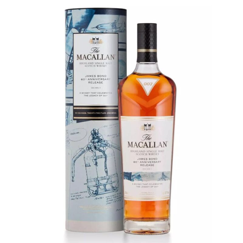 The Macallan James Bond 60th Anniversary Release Decade I