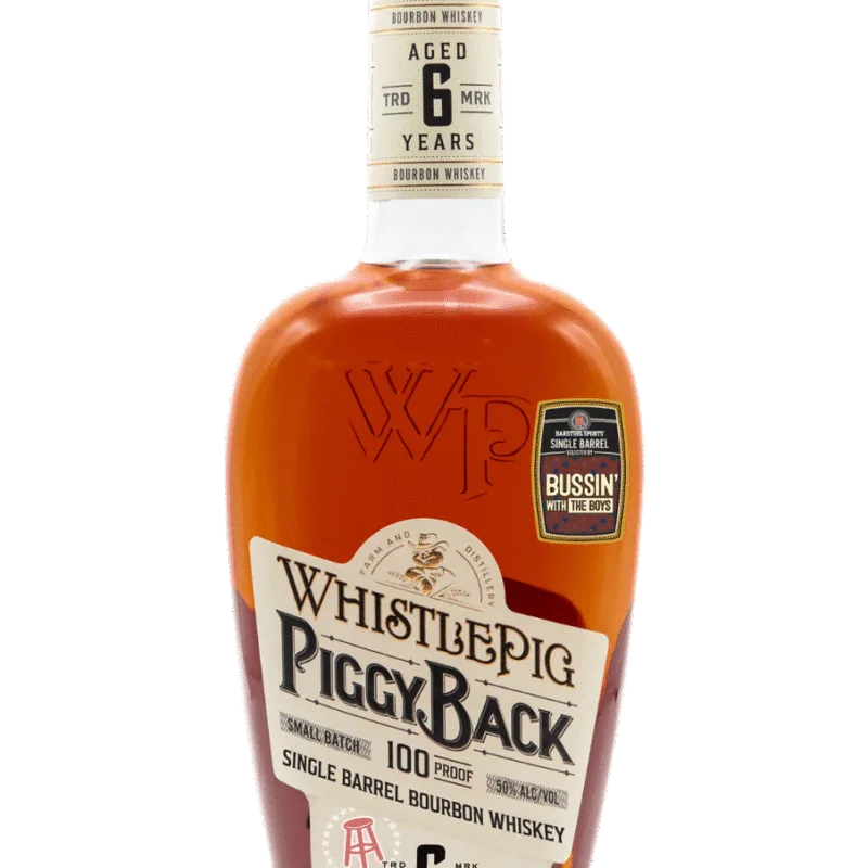 WhistlePig PiggyBack Barstool Barrel: Bussin' With The Boys