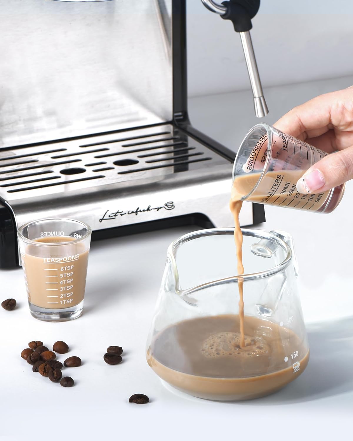 Shot Glasses Measuring Cup Set 2PACK