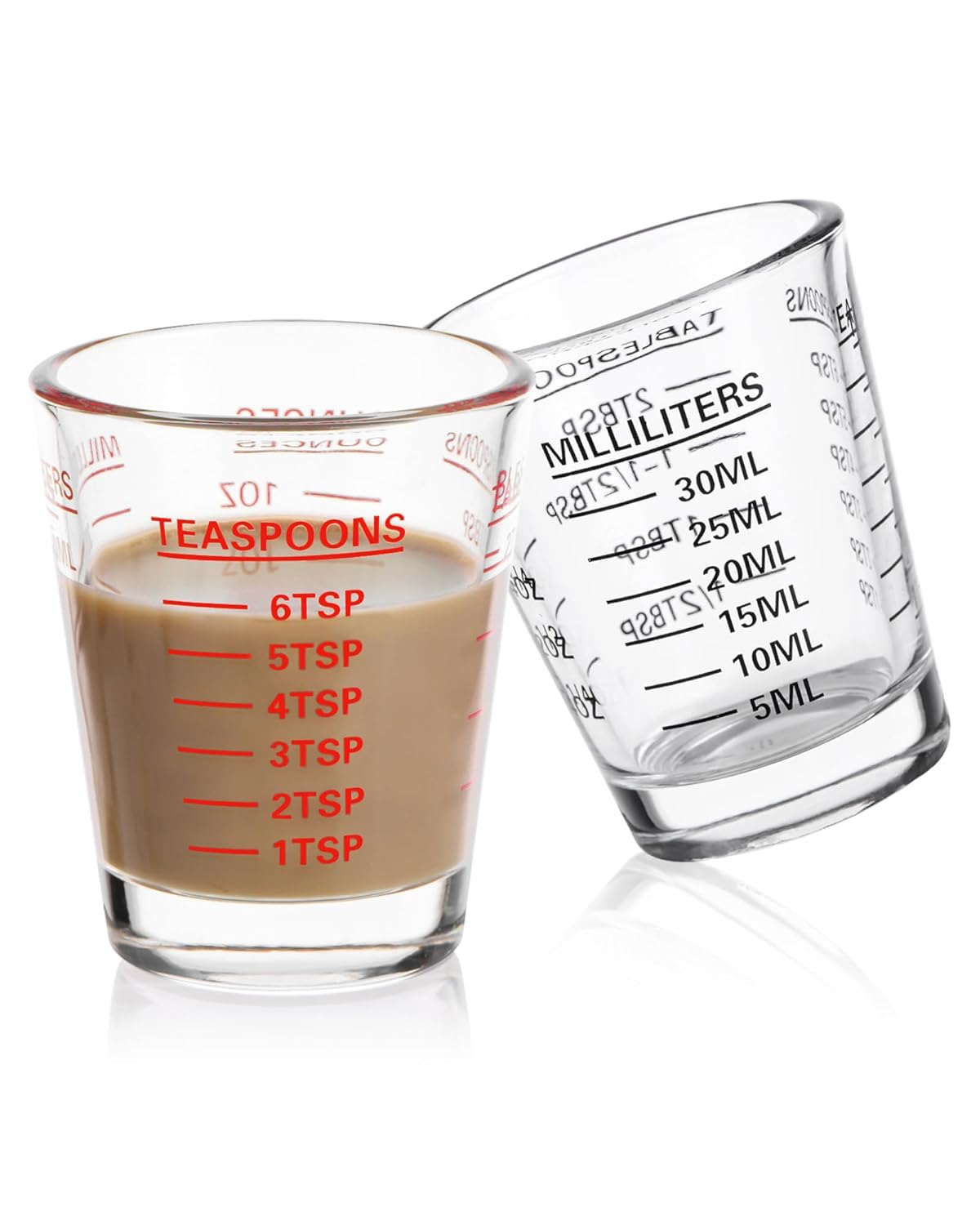 Shot Glasses Measuring Cup Set 2PACK