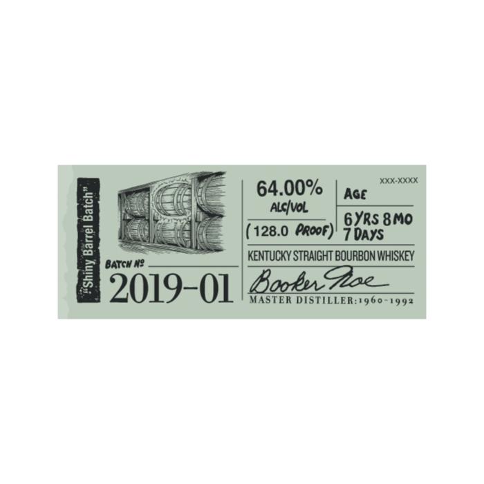 Booker's Bourbon 2019-02 “Shiny Barrel Batch”