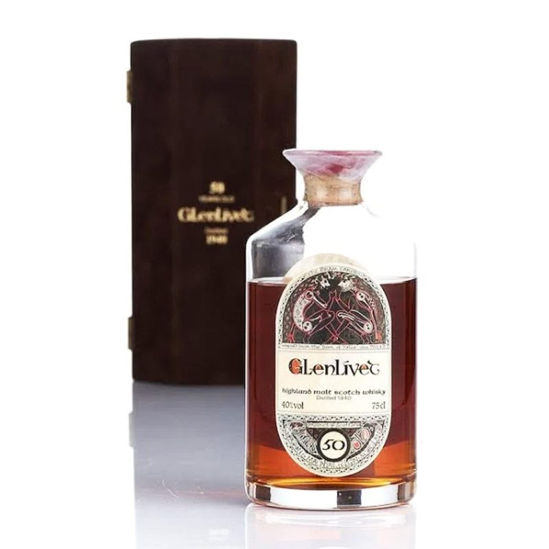 Glenlivet 50 Year Old Distilled in 1940