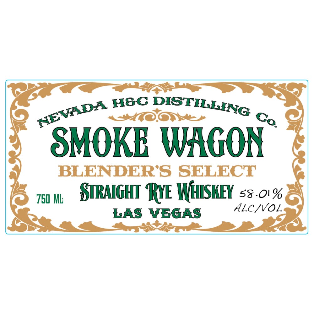 Smoke Wagon Blender’s Select Straight Rye Whiskey - Image 3